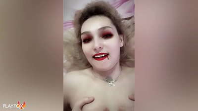 Ivan Helsing 단단한 성교 섹시한 뱀파이어 과 제공 에 그녀의 나귀